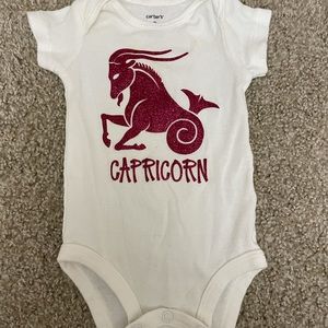 Capricorn Baby Onesie